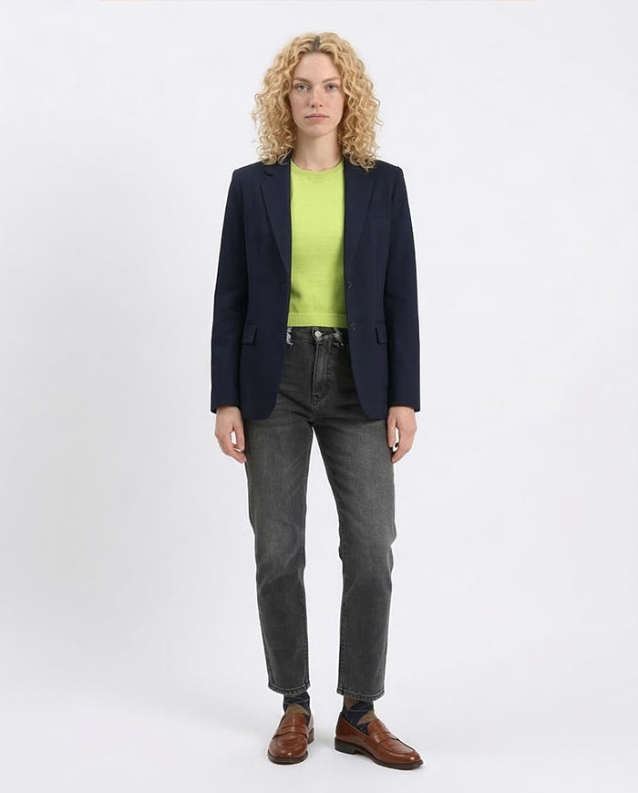 Ravin Chartreuse Short-Sleeve Knit Top - Neon Green - R207979