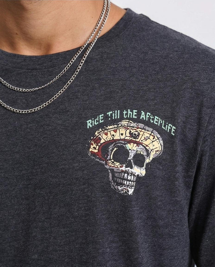 Ravin | "Deadly Rodeo" Graphic T-Shirt - Heather Black - Heather Black - R208588