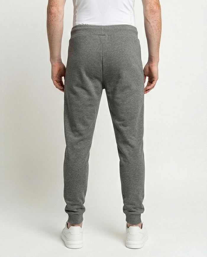 Ravin Grey Marl Zip-Pocket Tapered Joggers - R210689