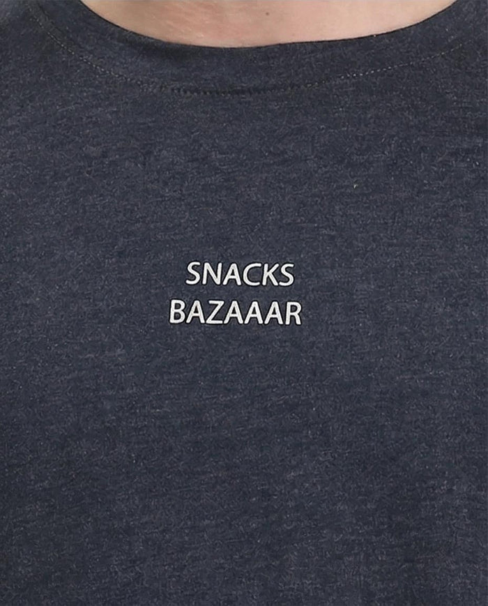 Ravin Japan Spark Oversized Heavyweight Graphic T-Shirt - Charcoal Grey - R207693