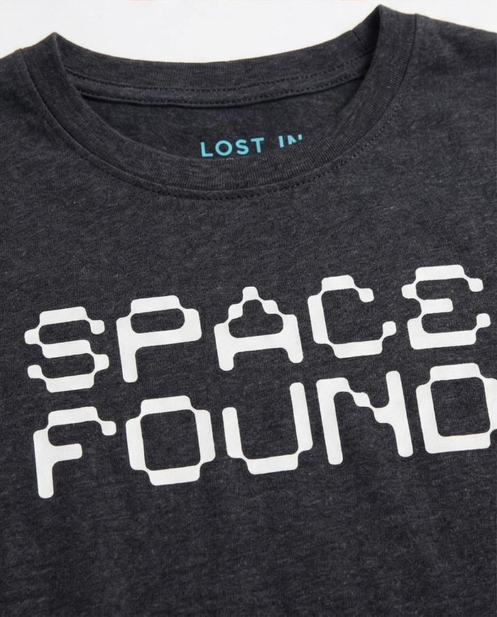 Ravin "Lost in Space" Graphic Tee – Heather Black - Heather Charcoal - R208583