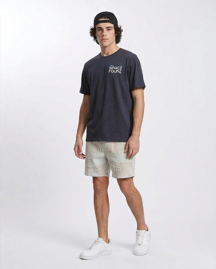 Ravin "Lost in Space" Graphic Tee – Heather Black - Heather Charcoal - R208583