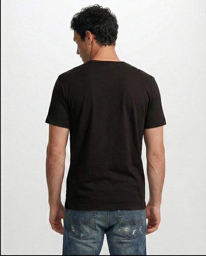 Ravin Men's Black Graphic Logo T-Shirt - O204318