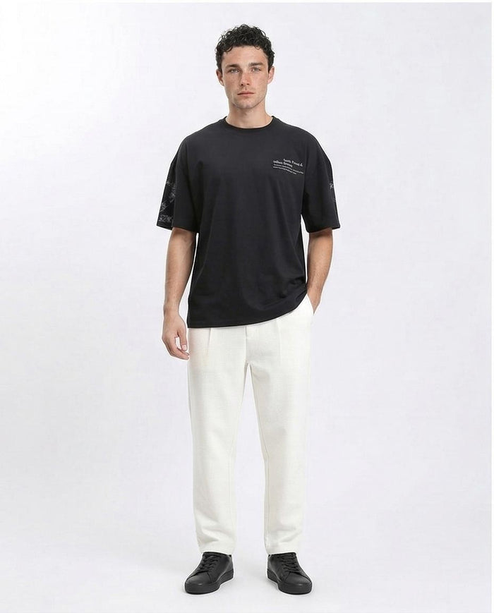 RAVIN Men’s Oversized "2666" Graphic T-Shirt – Elevated Street Collection - R210527