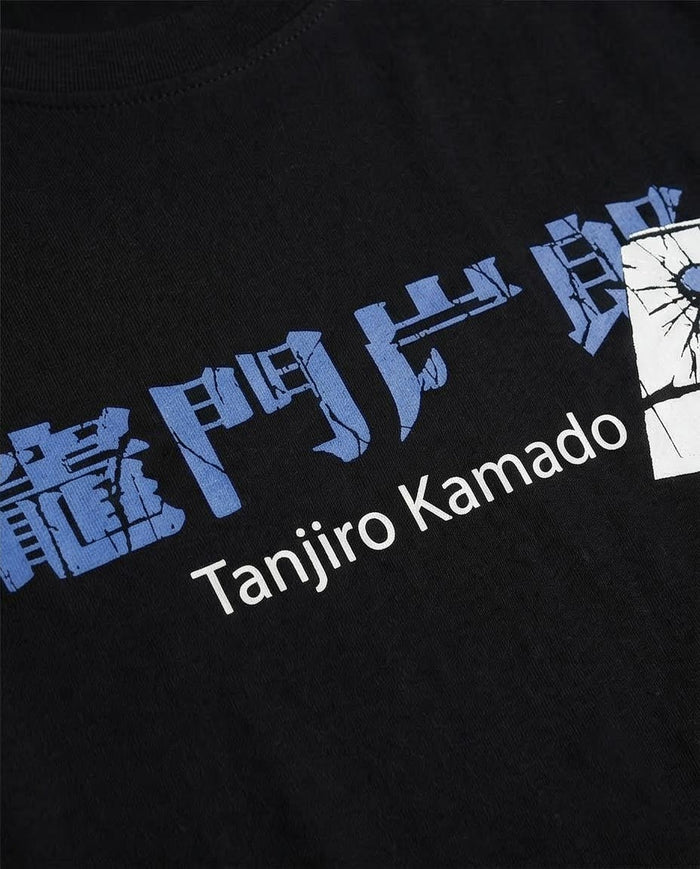 Ravin Men’s Tanjiro Kamado Anime Graphic T-Shirt - 100% Premium Cotton - R209376