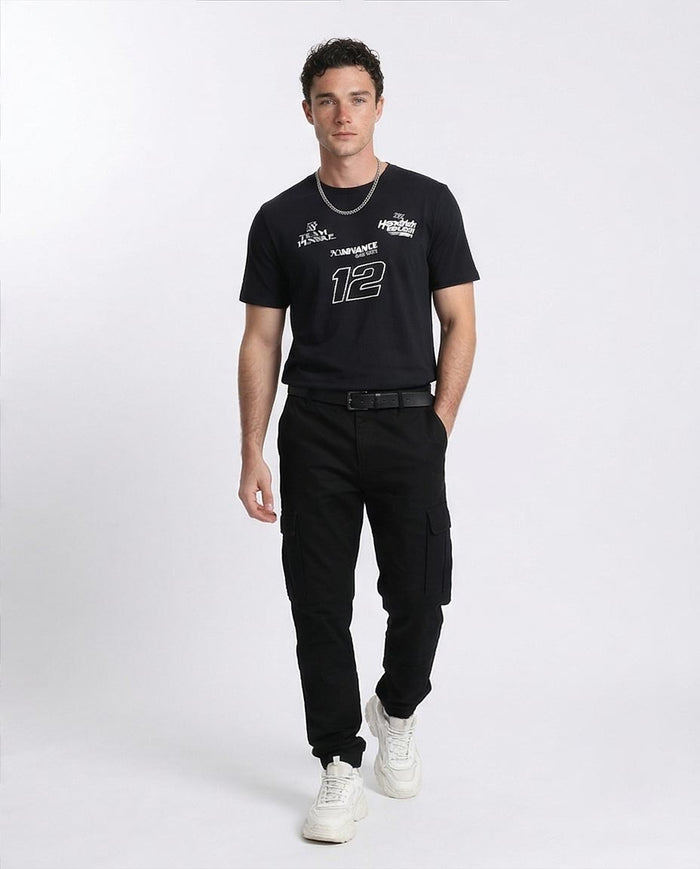RAVIN Men's "The Speed of Sound" SHO Racing Graphic T-Shirt - Black - R209372