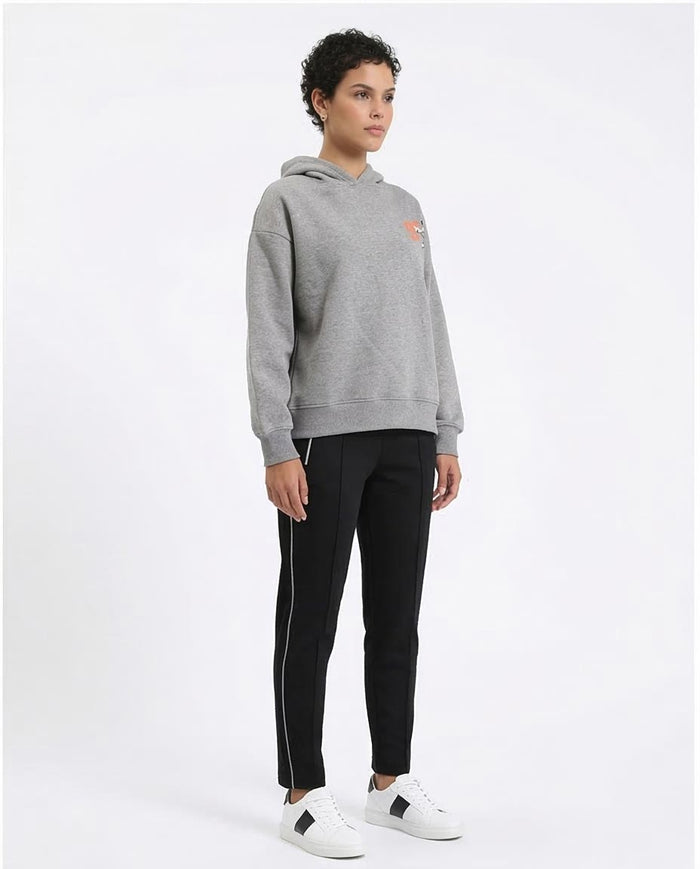 Ravin Mickey Mouse "Athletics 97" Oversized Fleece Hoodie – Heather Grey - R212050