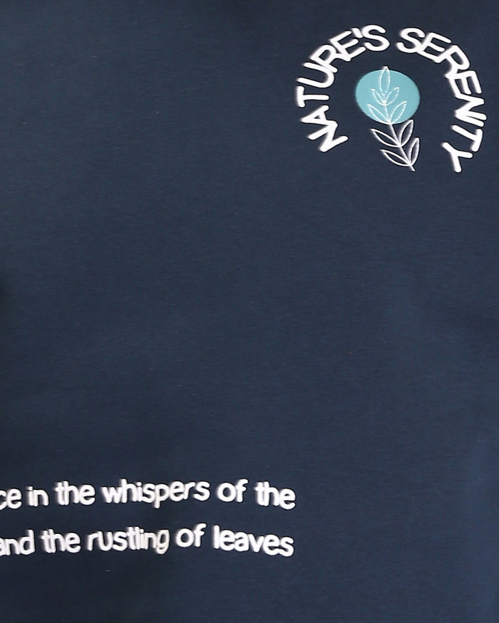 Ravin Nature's Serenity Relaxed Graphic Sweatshirt – Navy - R212201