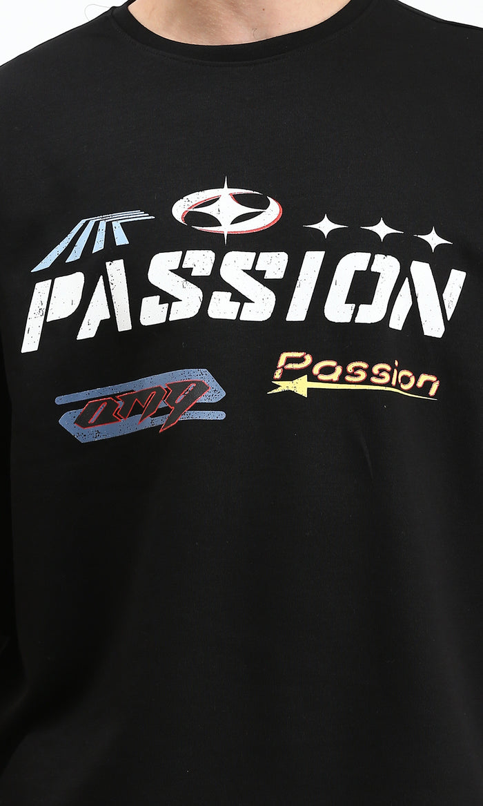 RAVIN | Oversized "Passion & Fantasy" Graphic Heavyweight T-Shirt - R212293