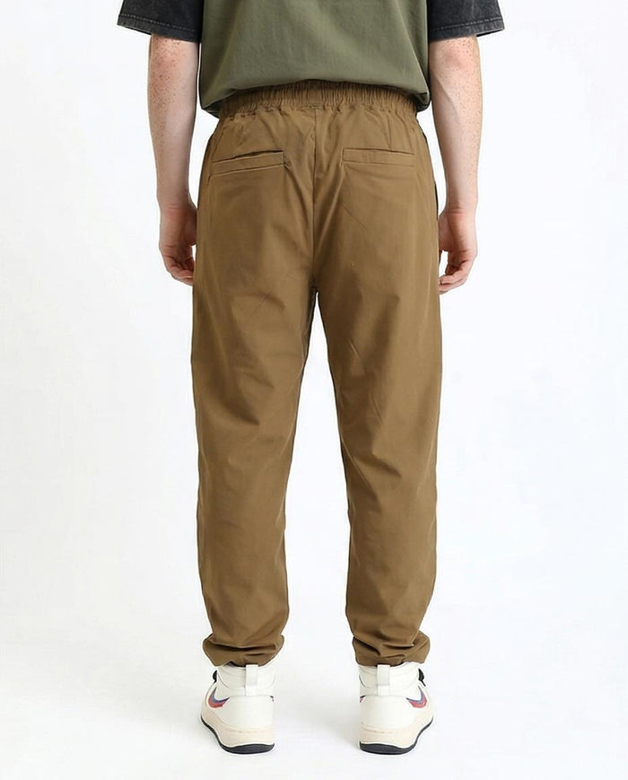 Ravin Urban Essential Drawstring Straight-Leg Trousers – Toffee - O204259