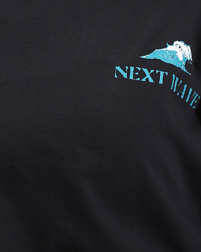 Ravin Women’s Next Wave Cinch-Side Graphic T-Shirt  - Black - R207787