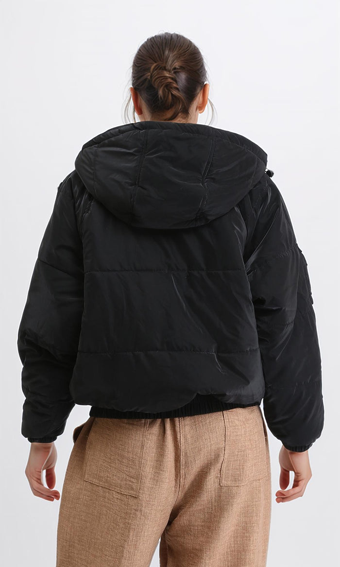 Ravin Women's Solid Hooded Puffer Jacket
