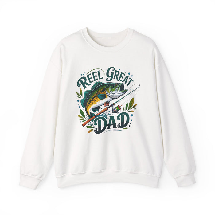 Reel Great Dad Fishing Sweatshirt