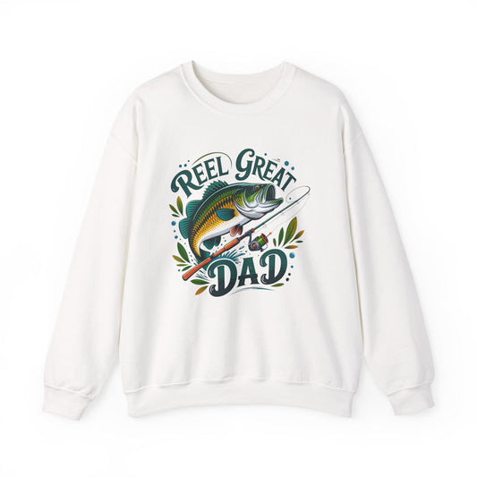 Reel Great Dad Fishing Sweatshirt
