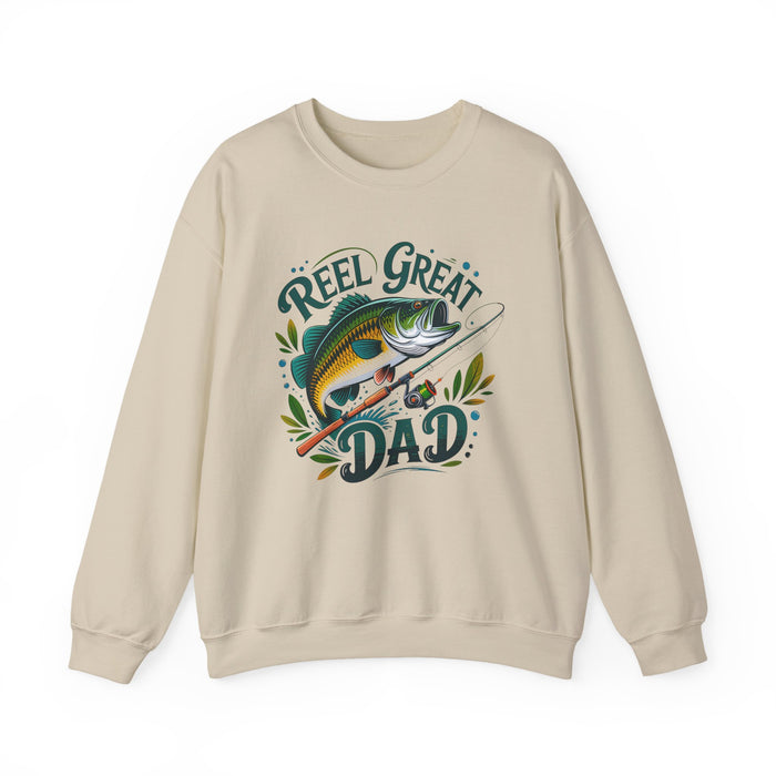 Reel Great Dad Fishing Sweatshirt