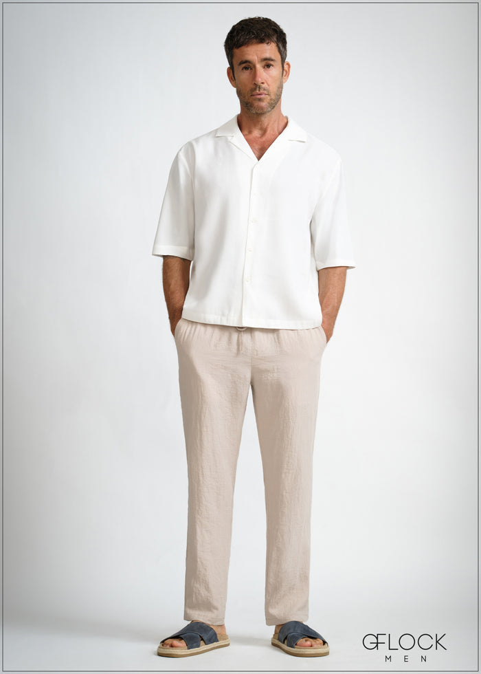 Relaxed Fit Trousers - men’s trousers alternate view - GFLOCK Sri Lanka