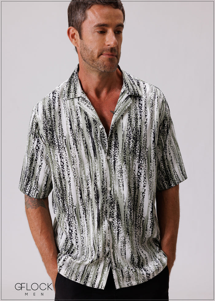 Revere Collar Shirt - 110326M