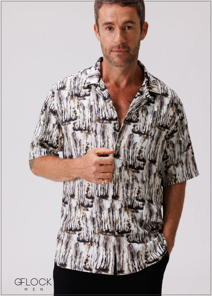 Revere Collar Shirt - 110326M