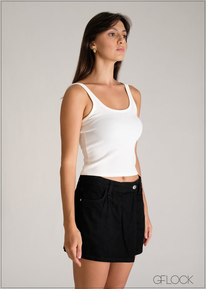 Rib Vest Top - 110626