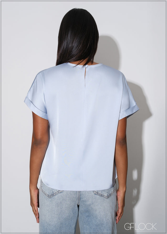 Satin Blouse - 070725