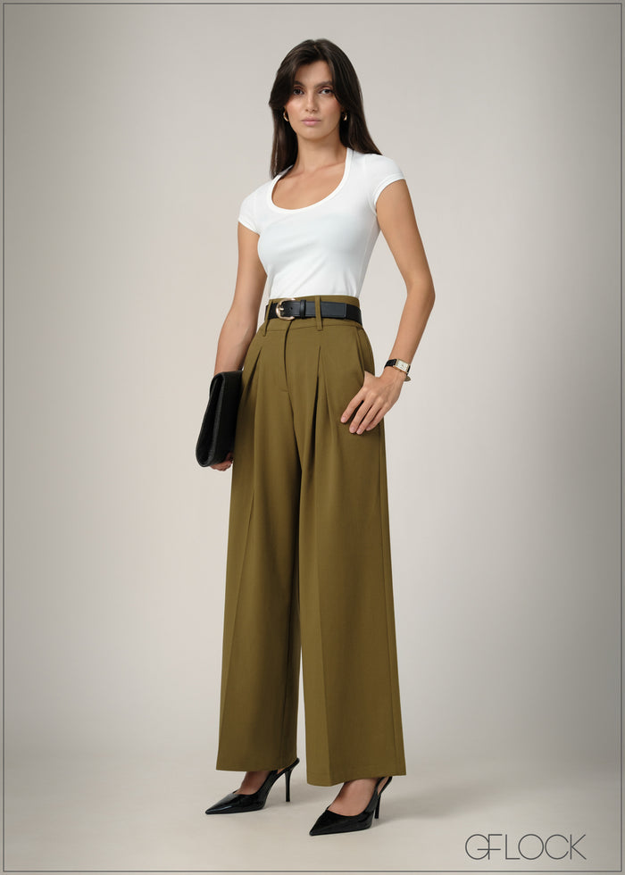 Scoop Neck Top - 240726