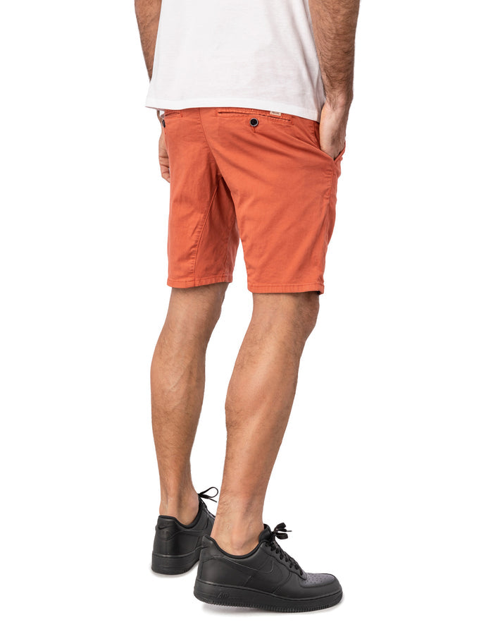 short chino papaya PULLIN en coton