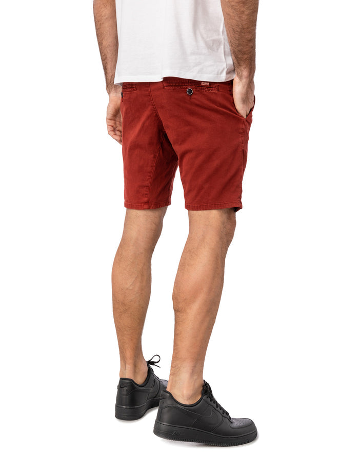 short chino redearth PULLIN en coton