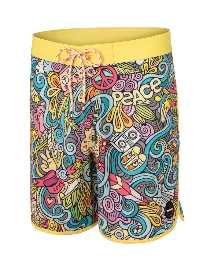 short de bain hippie PULLIN en polyester