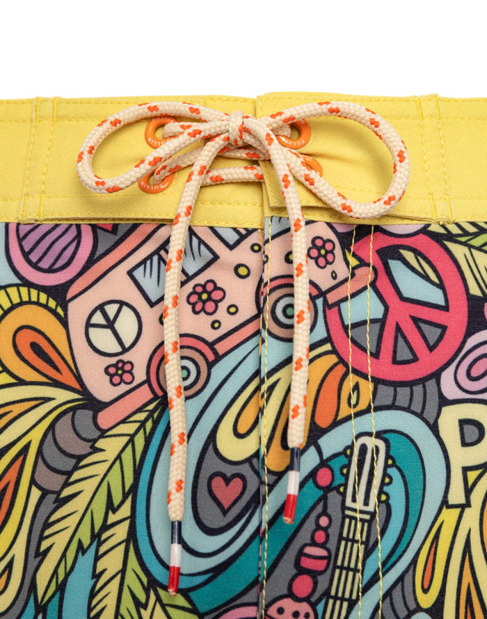 short de bain hippie PULLIN en polyester