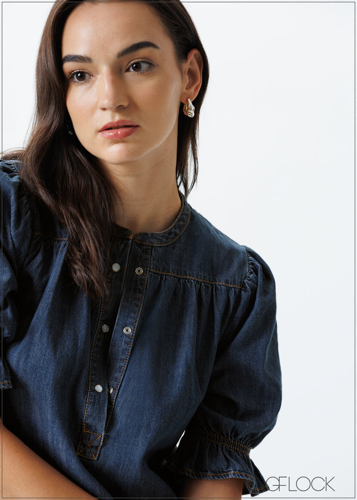 Short Denim Dress