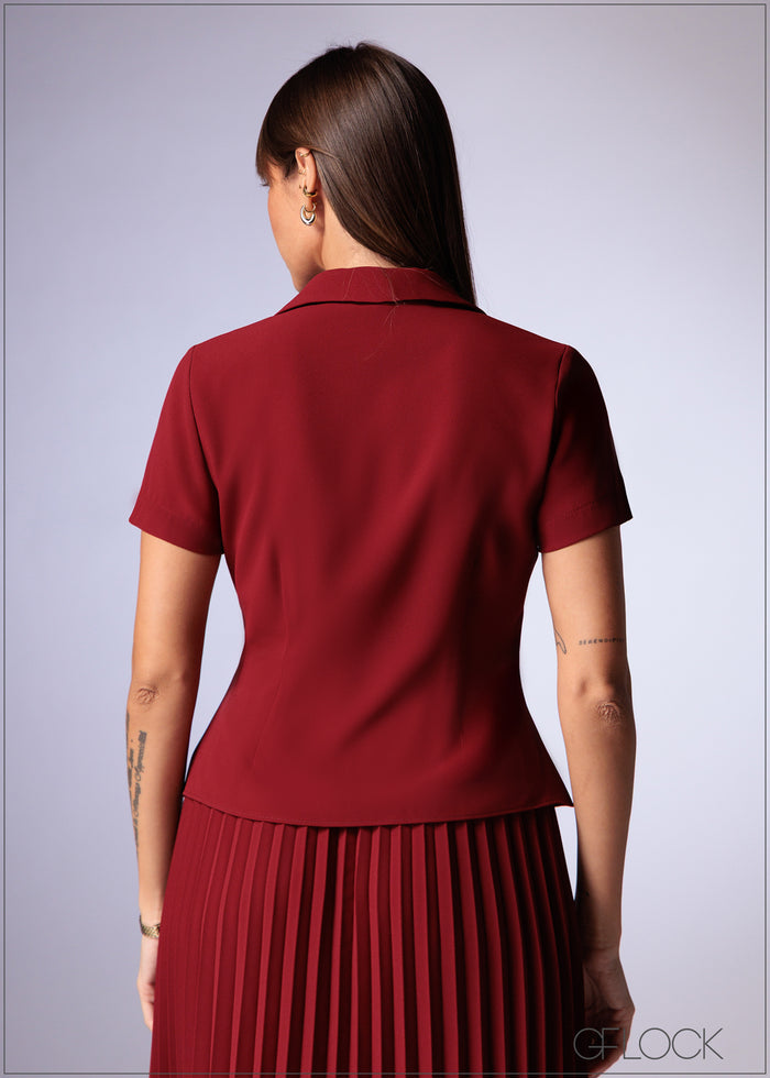Short Sleeve Top - 020226