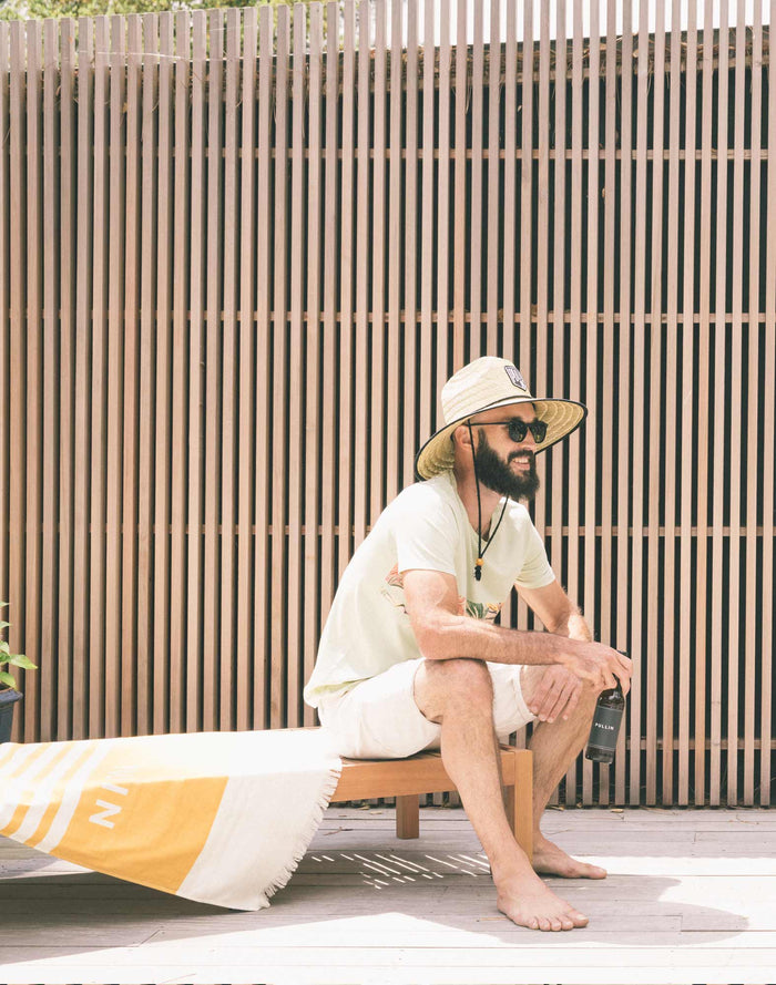 short tapered bone PULLIN en coton