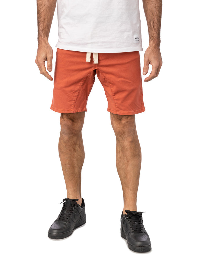 short tapered papaya PULLIN en coton