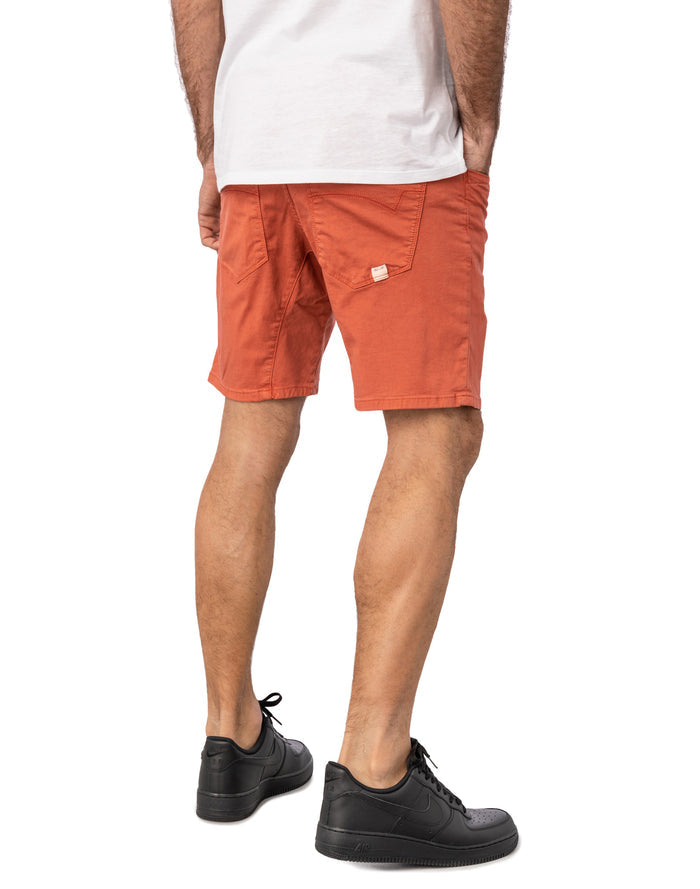 short tapered papaya PULLIN en coton