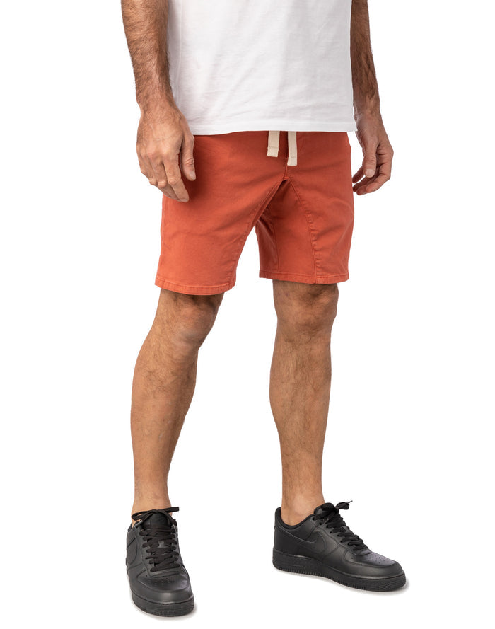 short tapered papaya PULLIN en coton