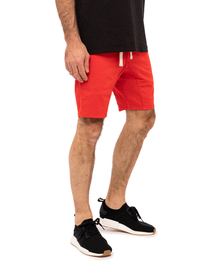 short tapered truered PULLIN en coton