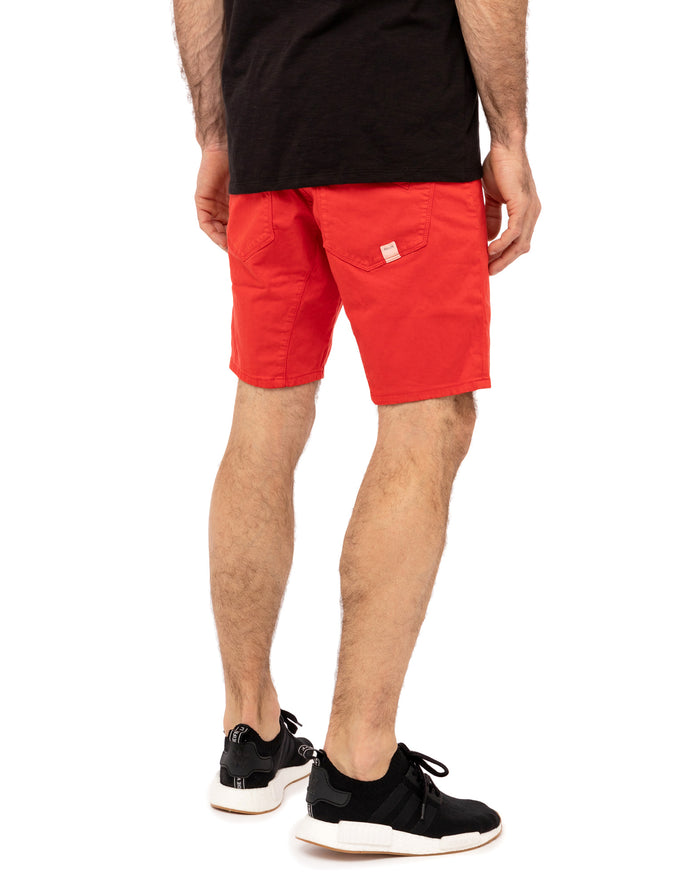 short tapered truered PULLIN en coton