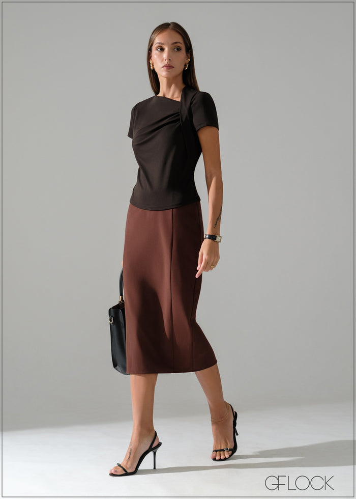 Shoulder Detailed Top - 240826