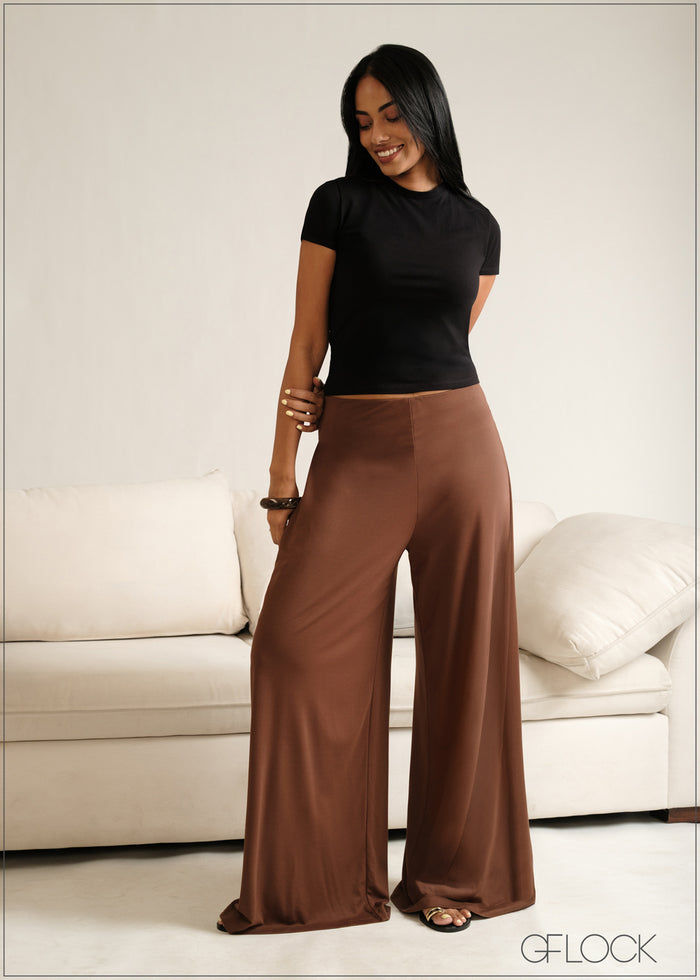 Side Pleated Pant - 230526