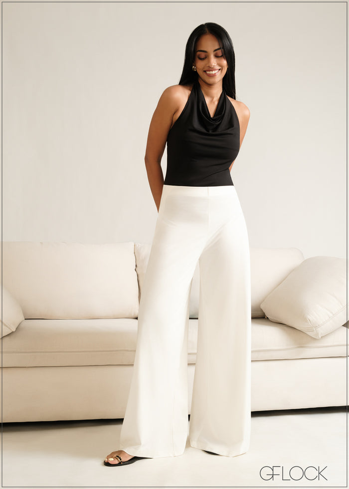 Side Pleated Pant - 230526