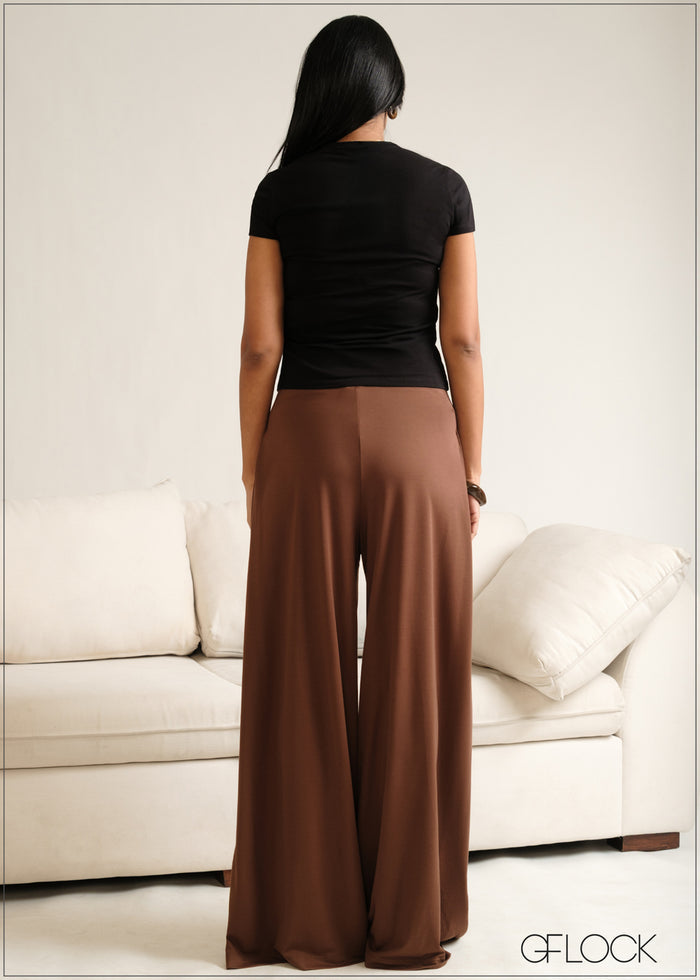 Side Pleated Pant - 230526