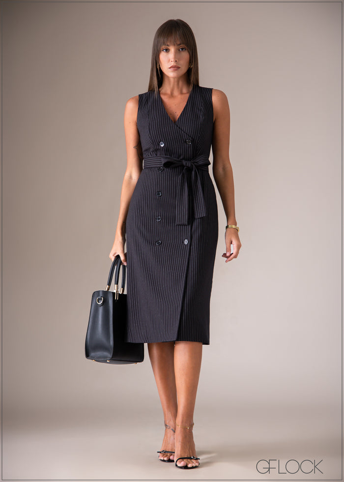 Sleeveless Maxi Dress - 060326