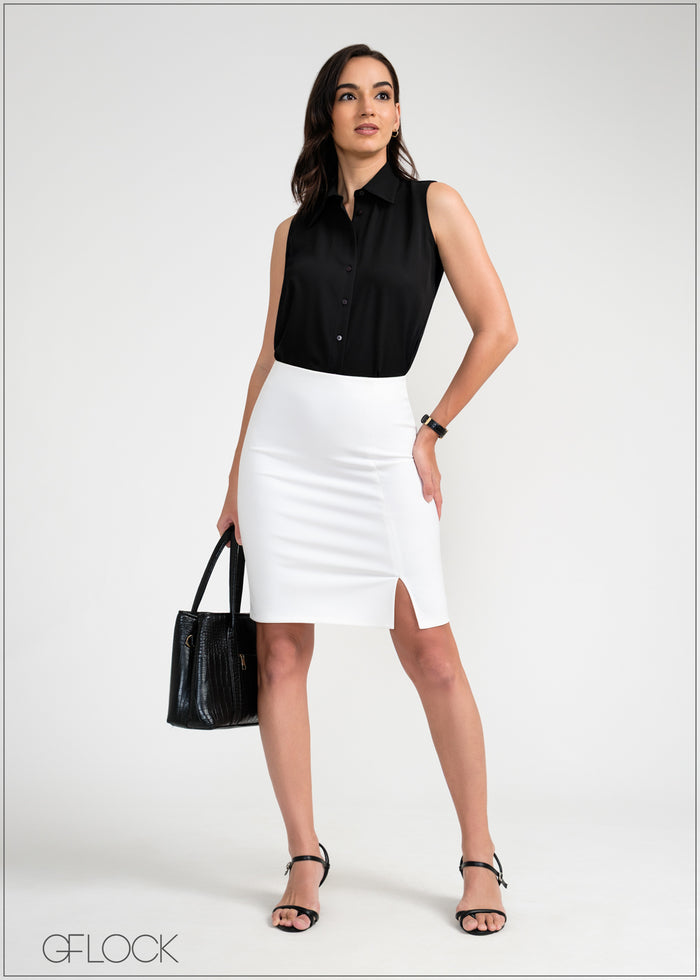 Sleeveless Shirt - 050925