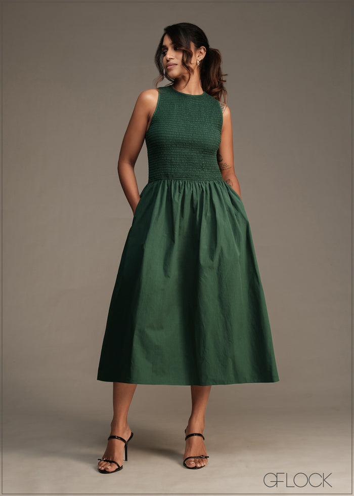Smocking Dress - 180526