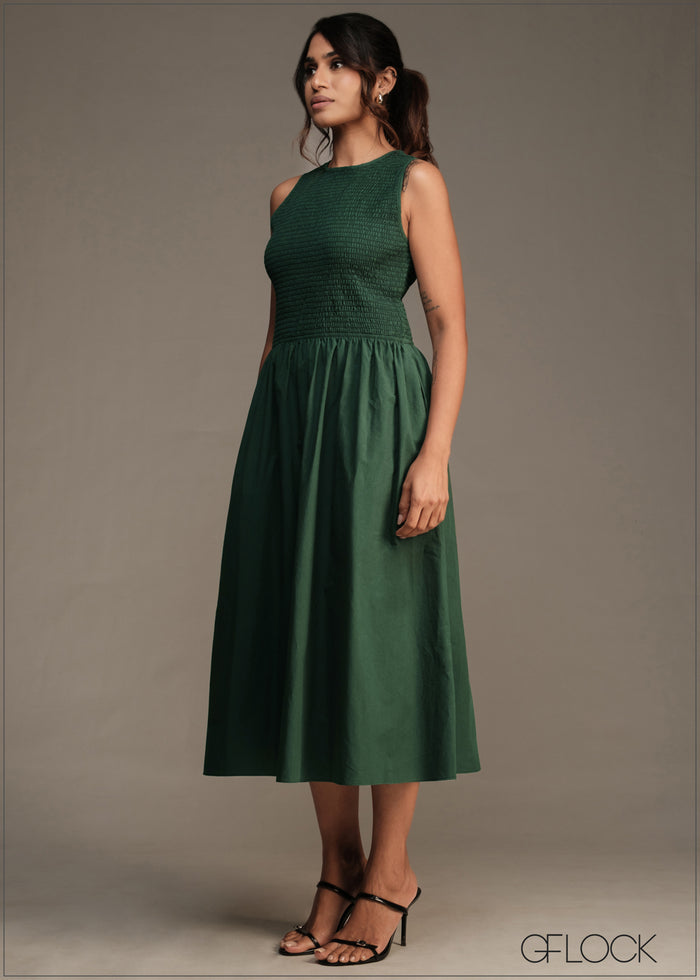 Smocking Dress - 180526
