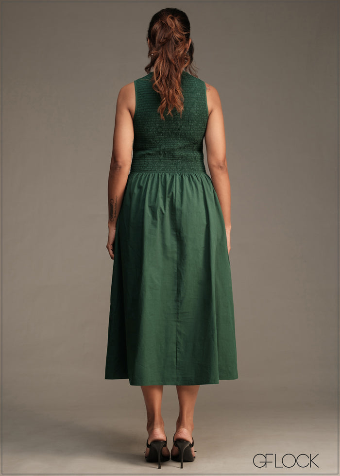 Smocking Dress - 180526