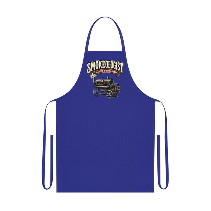 smokeologist master of low & slow bbq apron clothing second colour product image