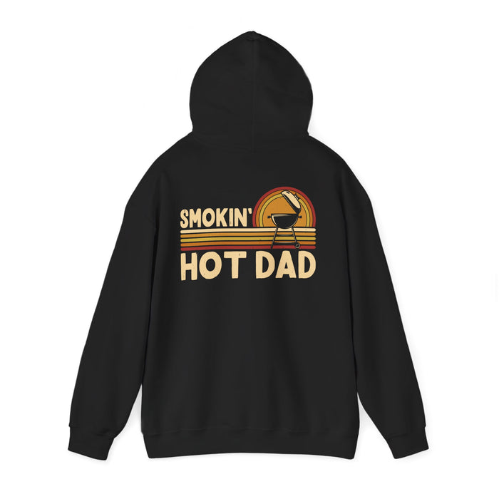 smokin' hot dad bbq hoodie hoodie second colour product image