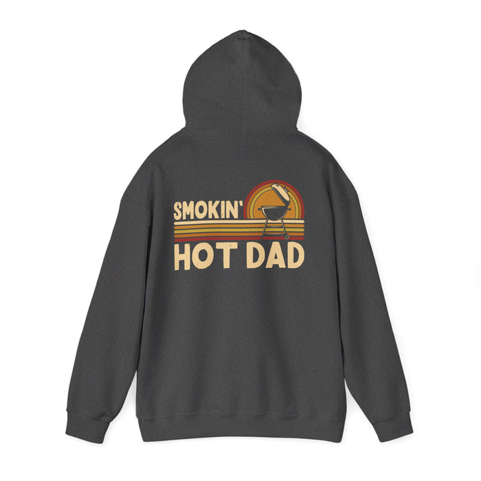 smokin' hot dad bbq hoodie hoodie third colour product image