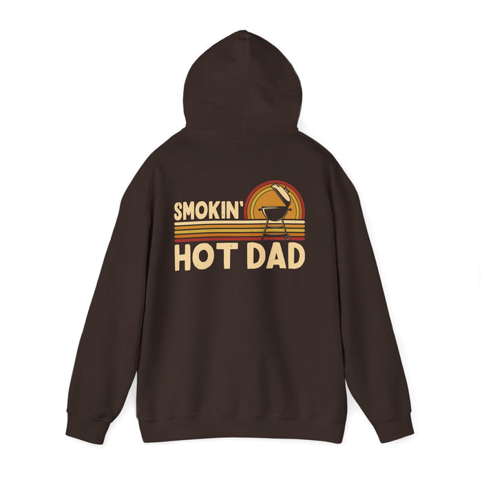 smokin' hot dad bbq hoodie hoodie fourth colour product image